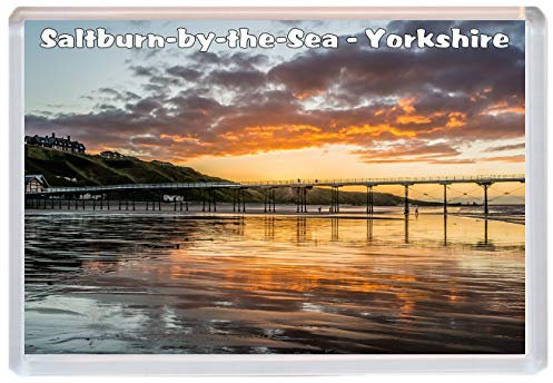 Saltburn-by-the-Sea - Yorkshire - Fridge Magnet 96 x 67 mm JUMBO SIZE BBSM1565