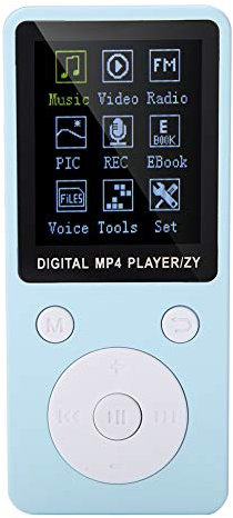 Mini lettore MP4 di musica per studenti MP3 portatile per lo sport, presa MP4 multifunzionale musica MP3 e video AMV, libro elettrico, radio, scheda di memoria