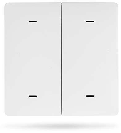 zemismart Zigbee Interrupteur sans fil 4 touches avec 12 scènes Fonctionne avec ZMHK01 Homekit ZigBee Hub (Swicth sans fil)