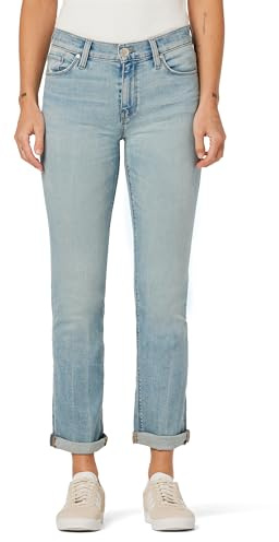 Hudson Womens Nico Mid Rise, Maternity Straight Leg Ankle Jeans, Glory Days, 27 US