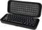 Linkidea Hard Travel Case for Compact 60% Keyboard, Computer 61 Key Wireless/Wired Keyboard Carrying Storage Box Bag, Compatible with Razer Huntsman Mini 60%, Logitech G PRO X 60