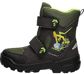 Lurchi Kenai-Sympatex Schneestiefel, Black Lime, 33 EU Weit