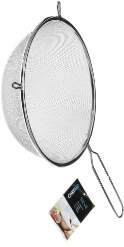 20cm Sieve Kitchen Fine Mesh Strainer Dusting Icing Sugar Cake Decoration Flour