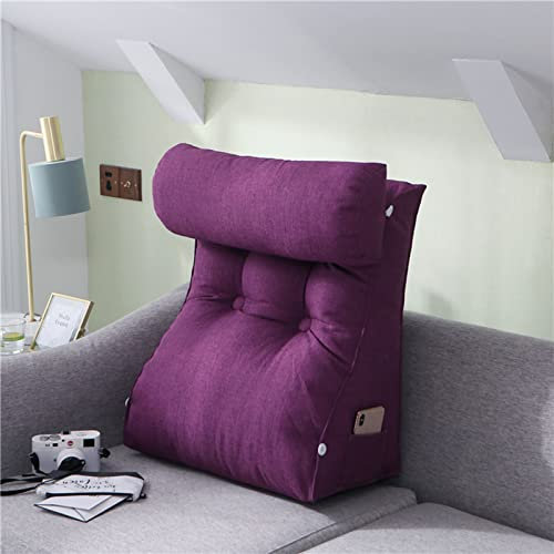 FEAW Lesekissen,Rückenkissen,Rückenstütze Fernsehkissen,Keilkissen,Bett,Couch,Fernsehen,Rückenkissen,Anti-Rückfluss,Für Betten und Sofas geeignet