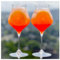 Topkapi elite Aperol Spritz Wellersberg Lot de 2 verres à liqueur d'Aperol XL, 600 ml, soufflés à la bouche, faits à la main, en cristal sans plomb, pour Aperol Spritz, Lillet, Hugo, Amalfi