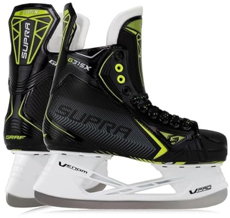 Graf Supra G315X Schlittschuhe Junior, Weite :R = Regular, Größe:3 = EUR 35 1/3