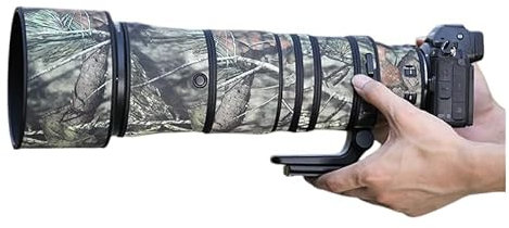 ONCFOTO Wasserdichte Objektivbeschichtung für Nikon Z 180-600 mm F/5.6-6.3 VR Objektiv Camouflage Regenschutz (SSMC)