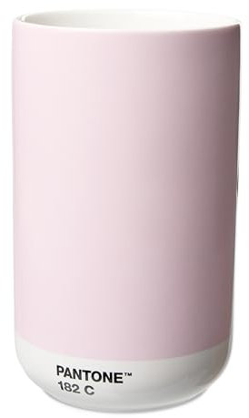 PANTONE Mini Porzellan Vase, in Geschenkbox, 500ml, Light Pink 182C