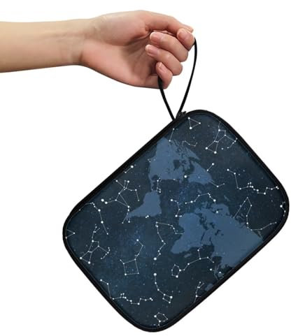 Pzuqiu Uhren-Organizer-Etui mit Sternbild, multifunktional, tragbar, für Apple Watch, Armband-Aufbewahrungstasche, Armbandhalter, Uhrenarmband
