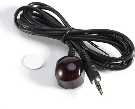 Beufee 3,5 Mm IR-Blaster-Fernbedienungsempfänger-Verlängerungskabel, Fernbedienungsempfänger-Verlängerungskabel, IR-Repeater Für TV