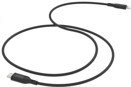 ZAGG mophie Essentials Lightning to USB-A Cavo per Ricarica Rapida e Trasferimento Dati, PVC, Duraturo, Robusto, 12W, 3m, Nero