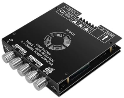 SUIOPPYUW Verstärker für Stereoklang – leicht verständliches und langlebiges Subwoofer Verstärkerplatinen Leistungsverstärkermodul