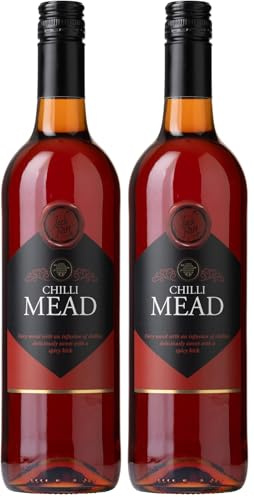 The Lyme Bay Winery Chilli Mead 75cl (Pack of 2)