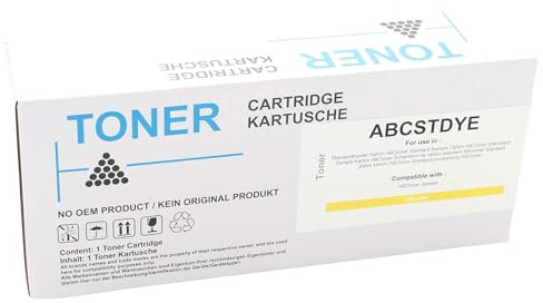 ABC Kompatibler Toner für Ricoh 408454 Gelb für M C240FW P C200W MC240FW PC200W