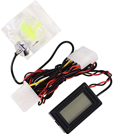 Termómetro Digital Medidor de Flujo de 3 Vías para PC Ordenador Kit de Refrigeración por Agua