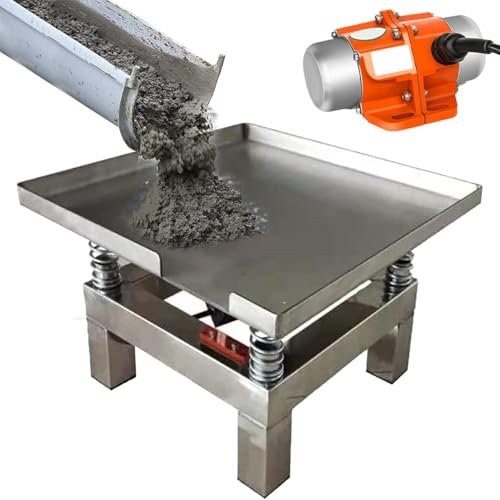 Betonrütteltisch, elektrischer Rütteltest, Verdichtermaschine, Rüttelplatte, Rütteltisch für Formen, 3000 U/min,35x35cm