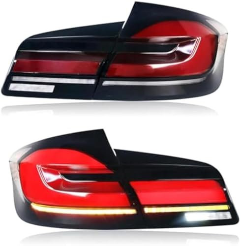 KDZDJH Auto Rückleuchten Für BMW F10 F18 M5 520i 520d 530i 530d 2011-2017 Blinkeranzeige Rückleuchten Montage Ersatz Zubehör Bremslicht Blinker Rücklicht