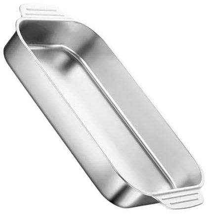Alipis Plat De Cuisson Rectangulaire Pour Barbecue Four Plat à Rôtir Acier Inoxydable Moule à Gâteau Plaque De Cuisson Poêle à Dinde