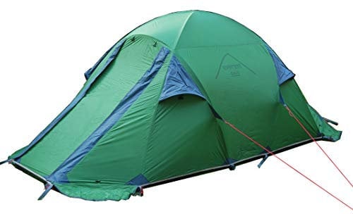 everest1953 Expeditionszelt grün Geodät 2 Personen Zelt TrekPeak2x Silikon Kuppelzelt
