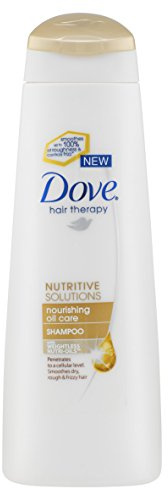 Dove Hair Therapy Oil Care Nährpflege Shampoo , 3er Pack (3 x 250 ml)