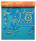 Gaiam Print Premium wendbar Yoga Matten , elefant, 6mm