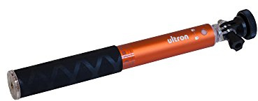 ultron selfie Alu 80 Orange, 22 - 83 cm Selfie Stick mit separatem Bluetooth-Auslöser, Für Smartphones wie Samsung Galaxy , iPhone und weitere