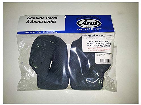 Arai Tour-x 4 Cheek Pads 30 Mm One Size