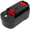 Moticett 18V 3600mAh Ni-Mh Batterie de Remplacement pour Black Decker A1718 A18NH A18E HPB18 HPB18-OPE HPB18-OPE2 244760-00EPC18 FSB18 FS180BX FS18BX FS18FL NST2118 Outil Rechargeable