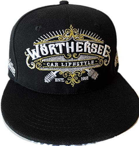 topdesignshop Coole Snapback Cap Wörthersee Car Lifestyle Kappe | Herren Tuning Mütze Limited Edition Motorsport