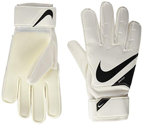 Nike Goalkeeper Match Soccer Gloves, Weiß/schwarz/schwarz, 9