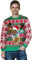 OFF THE RACK Mens Unisex Herren Lustig LED Weihnachtspullover Pullover Sweater, Dis Rudy, who dat, L