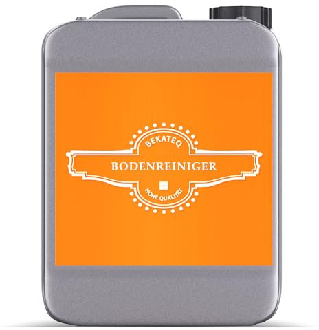 BEKATEQ BE-800 Premium Bodenreiniger für Beton & Stein, 5 Liter I Reinigung von Ölflecken & verschmutzten Böden I Vorbereitung für Bodenbeschichtung, Betonfarbe, Epoxidharzboden I VOC-frei