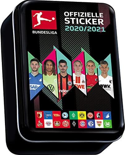 Topps Bundesliga Sammelsticker 2020/21 - 1 Mini Tin
