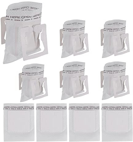 Jcevium Lot de 50 filtrants à café en papier à suspendre - Pour maison, bureau, voyage, café et thé