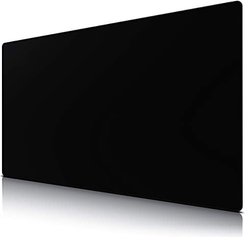 CSL-Computer TITANWOLF Extra Large Gaming Mouse Mat 1500x800mm Oversize, XXXL Mouse Pad with motif, Desk Pad XXXL Extended, Precision and Speed, Non-Slip Rubber Base, For Mouse and Keyboard - Black