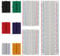 HUAREW Mini Breadboard 170 Points (6 Colors, 6PCS)+Small Breadboard 400 Points Solderless (2PCS)+Breadboard 830 Points (1 PCS) for Arduino and Proto Shield Electrical Connections block
