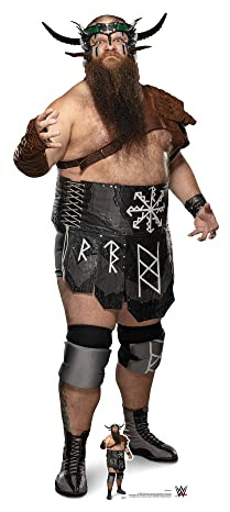 Star Cutouts SC4100 WWE Ivar Viking Raiders Lifesize Cardboard Cutout – Wrestling Party Decoration, Event Display & Fan Gift
