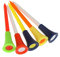 SunaOmni 50 Stück 83 Mm Golf-tees, Gemischte Farbe, Kunststoff-Golf-tees, Kostenloser Magnetischer Golf-Hut-Clip Und Ballmarker, Mehrfarbige Kunststoff-tees, Ball-Prong-tees, Gelbe Ball-tees