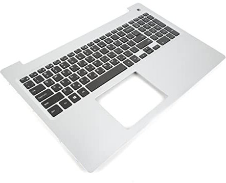 Dell Inspiron 5570/5575 Silver Palmrest & HEBREW Keyboard - 0M1FJK / 0MR2KH + 0TX7F9 (Renewed)