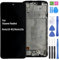 iYAiYO Pantalla LCD Pantalla Digitalizador Pantalla Táctil Recambio Compatible con Redmi Note 10 4G / Note 10S M2101K7AI, M2101K7BG OLED Pantalla Completa con Marco Negro