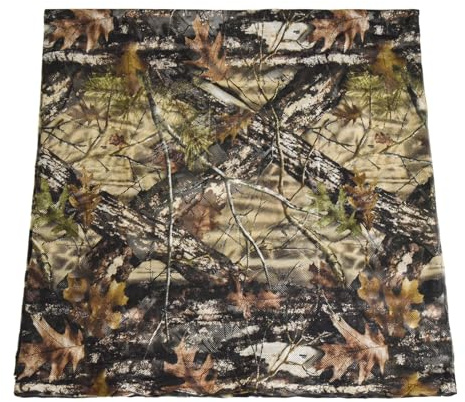 LOOGU Leichtes Stofftuch für Sichtschutz Tarnung Sonnenschutz – Tuch Tarnnetz Abdeckung Burlap für Garten Camping Jagd und vieles mehr – Verschiedene Größen und Designs (1.5m x 20m, Tree Camo)