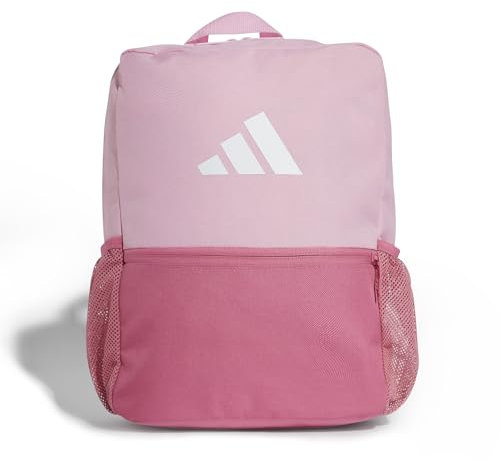 adidas SEASONAL ESSENTIALS COLOURBLOCK BACKPACK - Zaino Bambini unisex, true pink/pink fusion, 14.9 L - JH3268