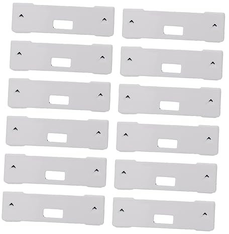 Alipis 20stücke Jalousie Reparatur Tabs Ersatz Lamellen Für Fenster Jalousien Kompatibel Mit Vertikaljalousien Ohne Werkzeug