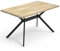 JIJIAN Mesa de Comedor de Madera, Mesa de Cocina, Mesa de Comedor de Salón, Tablero 140x80 cm, Mesa Rectangular para 6 Personas se Puede Utilizar en Jardín Salón Dormitorio, etc, Color Madera