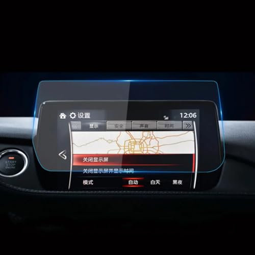 PUNICS Auto GPS Navi Folie Kompatibel Mit Mazda 6 Für Atenza Für GJ Für GL 2019 2020 Auto-GPS-Displayschutzfolie Autonavigation Displayschutzfolie Aus Gehärtetem Glas
