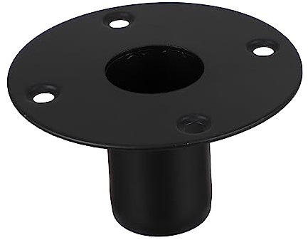 ifundom Sturdy Speaker Mount Stand Base 108mm x 60mm Iron Bracket Accessory Professional Design for Easy Assembly