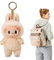 Ambolio Labubu,Labubu Popmart Monster Keychain, Labubu puppe, Labubu Plüsch Schlüsselanhänger, Labubu Kuscheltier, Labubu Plüsch Anhänger, Labubu Plush Doll, Geschenke für Jungen und Mädchen（Weiß）