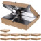 TEMPNAP 10 Stück Pizza-boxen, 22,9 Cm, Zum Mitnehmen, Fast-food-behälter, Isolierte Aluminiumfolie, Für Kuchen, Kekse, Lebensmittelbox Für Das Restaurant Zu Hause