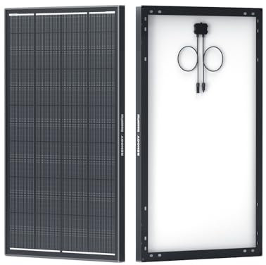 Renogy Panel solar ShadowFlux de 200 W antisombreado tipo N, módulo fotovoltaico de 200 W, 12 V, 25%, panel solar de alta eficiencia para caravanas, casas, balcones, barcos, techos agrícolas