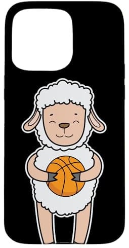 Schaf spielt Basketball Hülle für iPhone 15 Pro Max